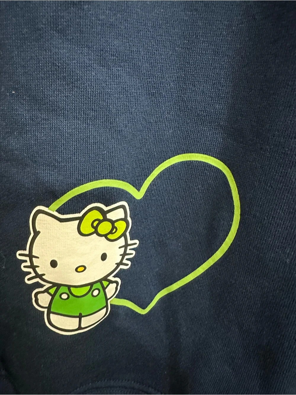Sanrio sweatshirt navy